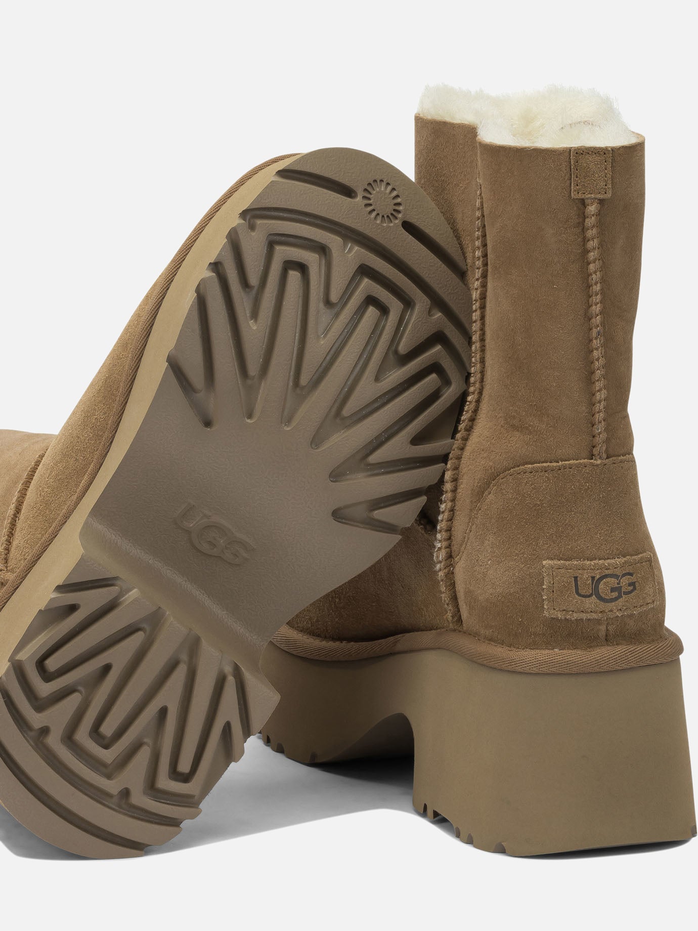 Pull-on boots 100% leather - 100% rubber  Brown - Ugg Women | PDP | VIETTI Online Store | Zoom-Modal_5
