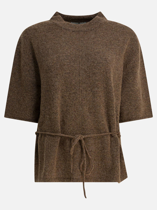 Crewneck sweaters Solid colour  Brown - Umarmung Women | PDP | VIETTI Online Store 
