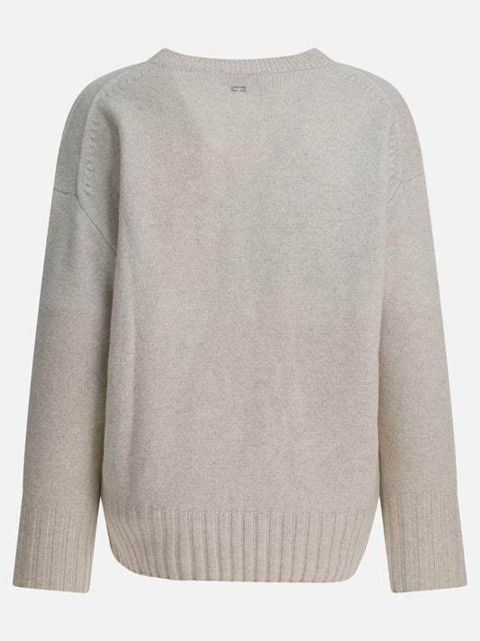 V neck sweaters Solid colour  White - Umarmung Women | PDP | VIETTI Online Store | 2
