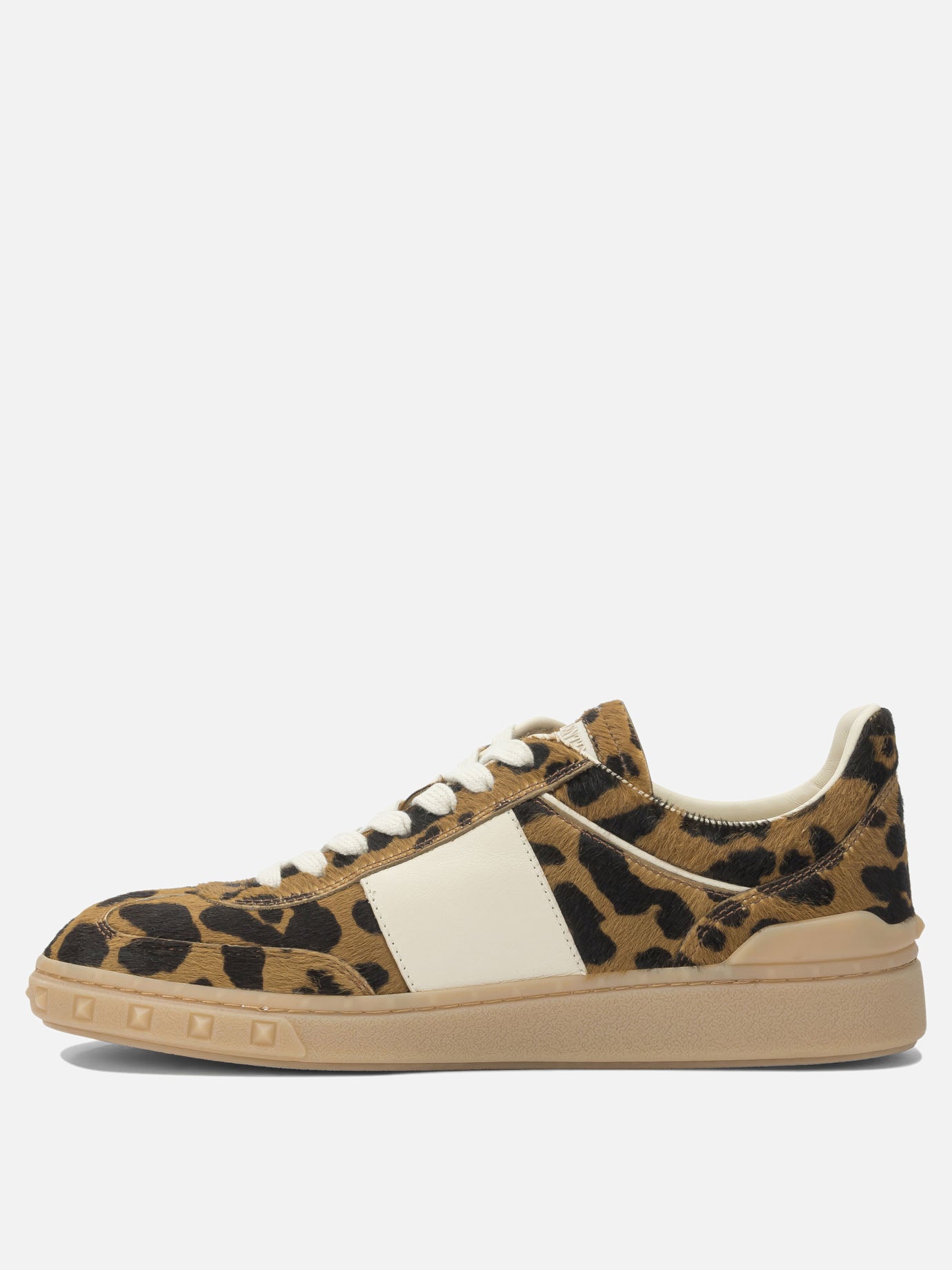 Low top sneakers 100% calf leather - 100% rubber  Brown - Valentino Garavani Women | PDP | VIETTI Online Store | thumbnail_3