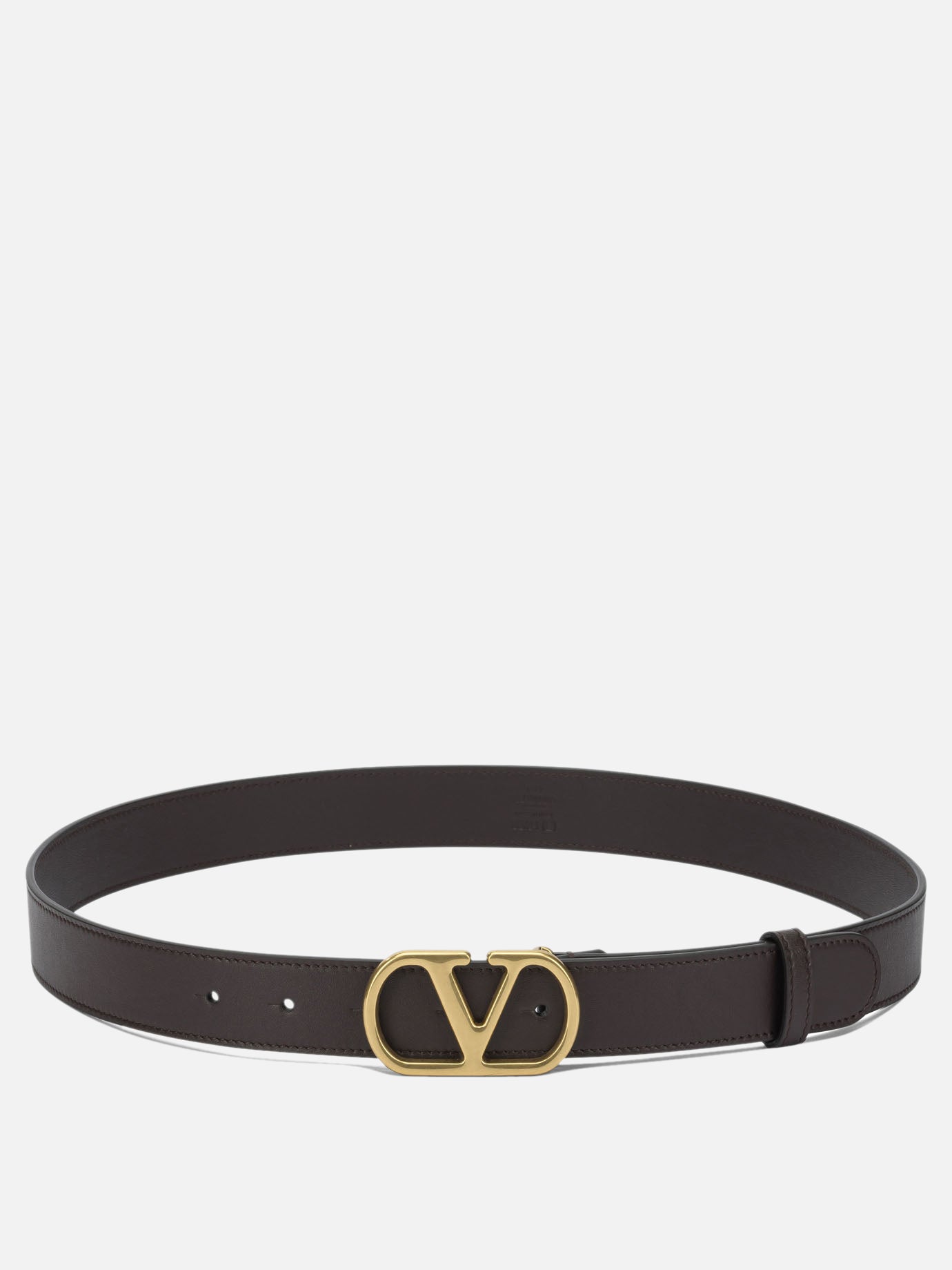 Leather belts 100% leather  Brown - Valentino Garavani Women | PDP | VIETTI Online Store | thumbnail