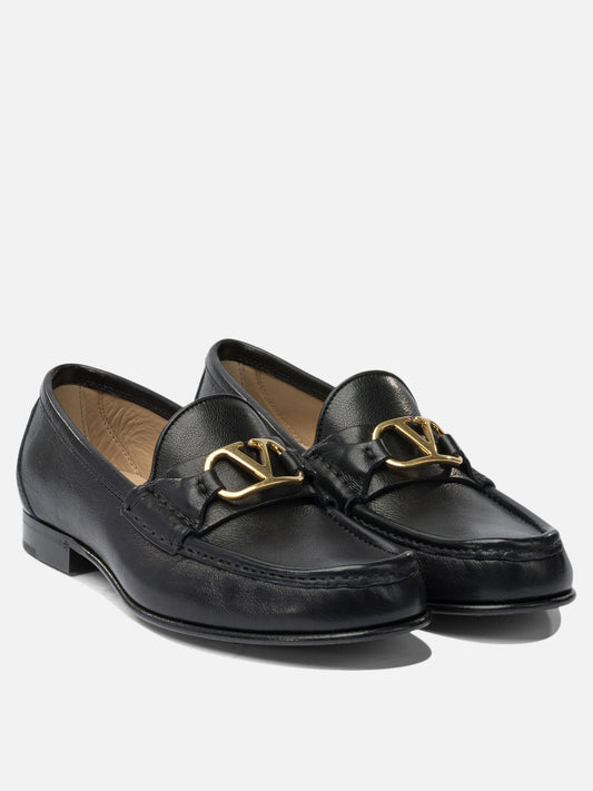 Loafers 100% leather - 100% leather  Black - Valentino Garavani Women | PLP | VIETTI Online Store | 2
