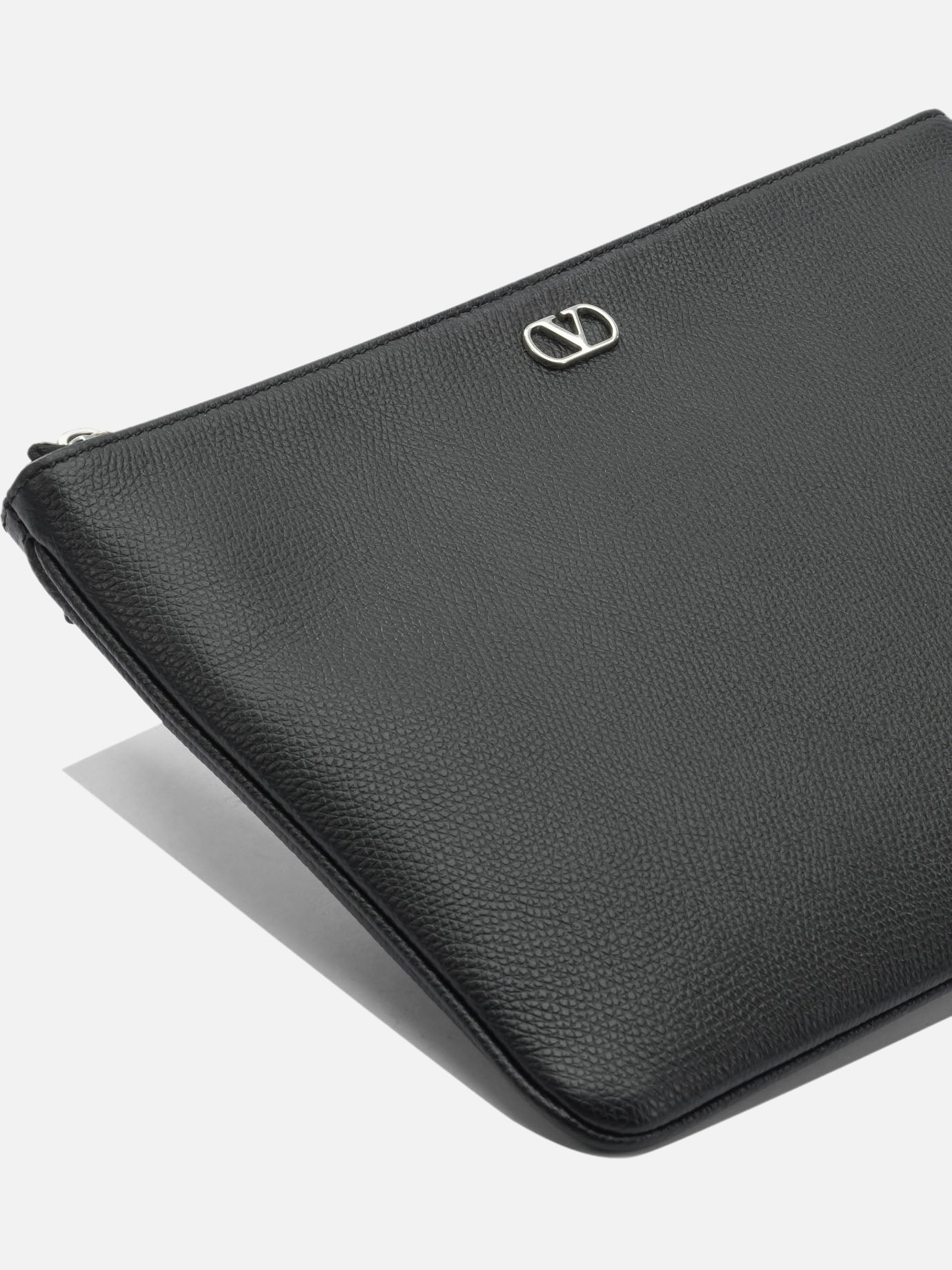 Pouch 100% leather  Black - Valentino Garavani Men | PDP | VIETTI Online Store | Zoom-Modal_4
