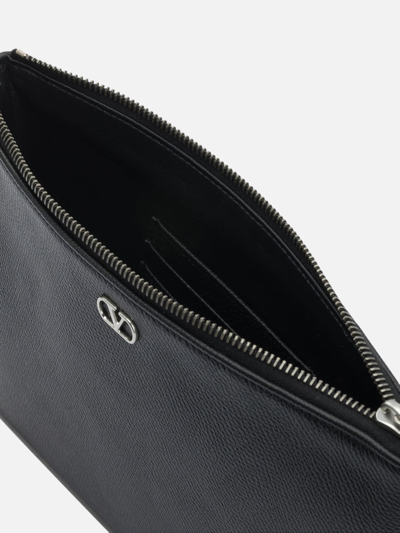 Pouch 100% leather  Black - Valentino Garavani Men | PDP | VIETTI Online Store | Zoom-Modal_5
