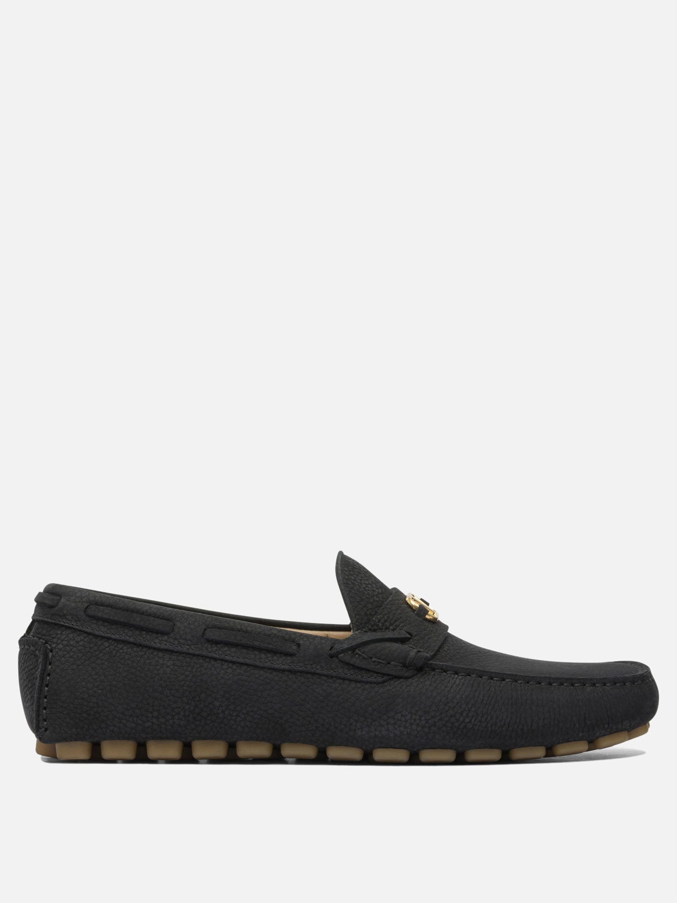 Loafers 100% leather - 100% rubber  Black - Valentino Garavani Men | PDP | VIETTI Online Store | thumbnail