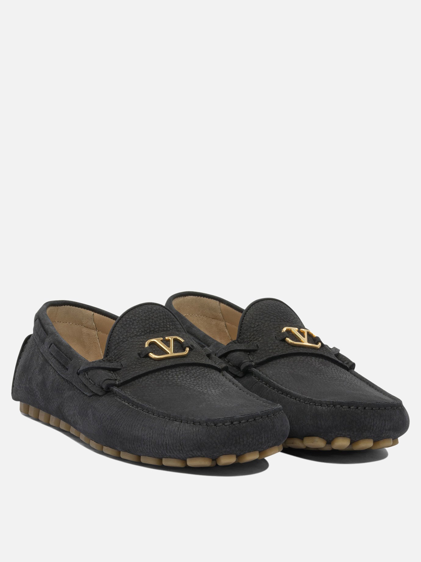 Loafers 100% leather - 100% rubber  Black - Valentino Garavani Men | PDP | VIETTI Online Store | thumbnail_2