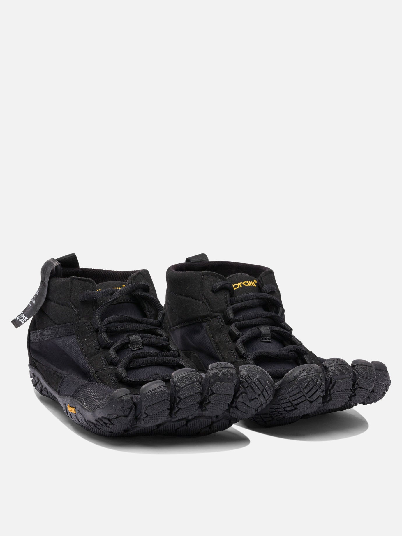 Low top sneakers 100% mesh - 100% rubber  Black - Vibram Men | PDP | VIETTI Online Store | thumbnail_2