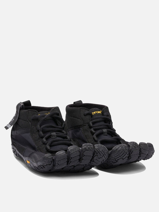 Low top sneakers 100% mesh - 100% rubber  Black - Vibram Men | PDP | VIETTI Online Store | 2
