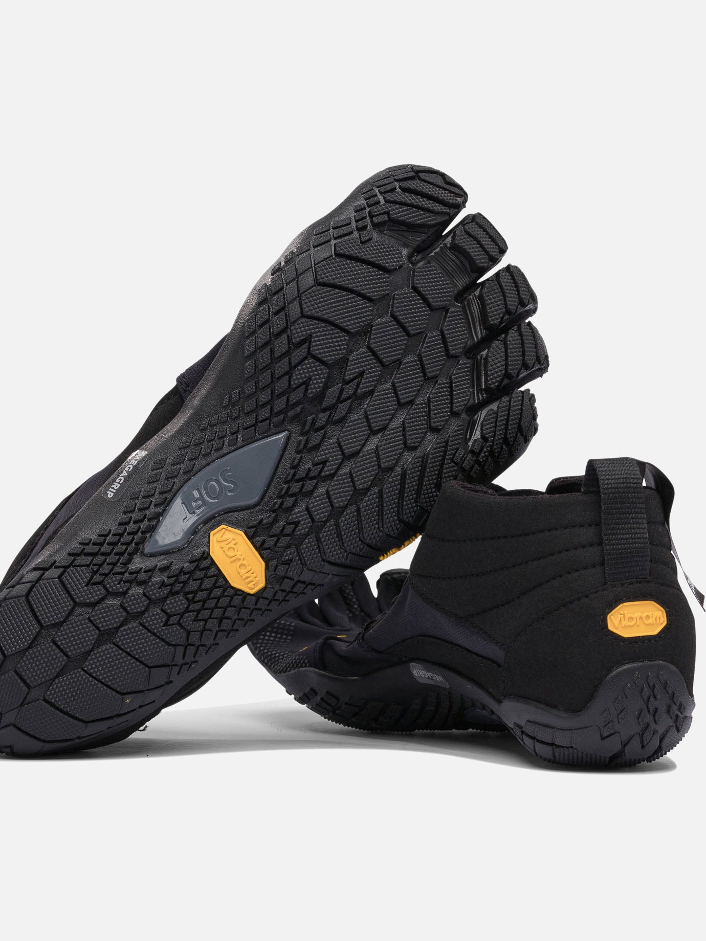 Low top sneakers 100% mesh - 100% rubber  Black - Vibram Men | PDP | VIETTI Online Store | thumbnail_5