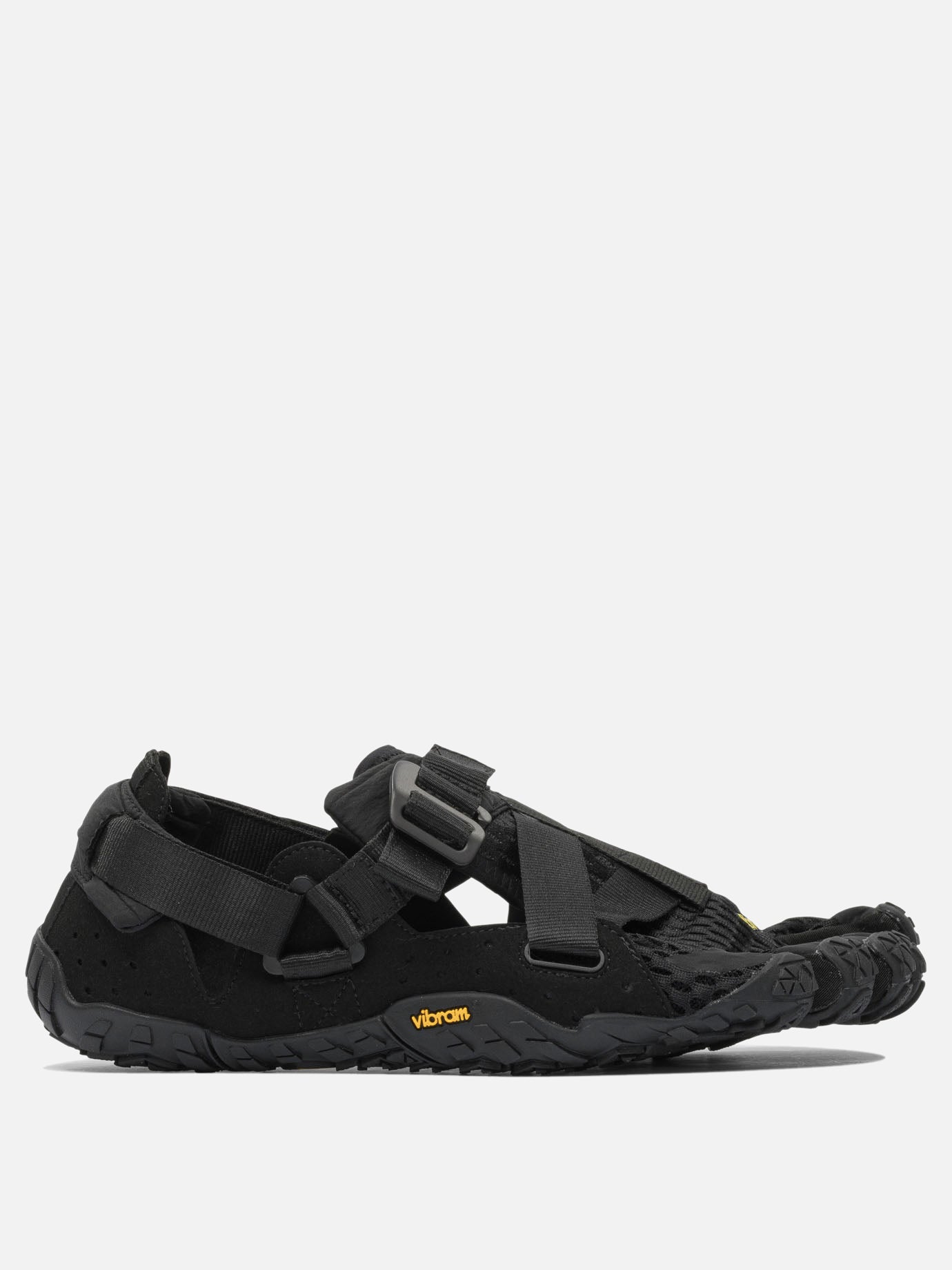 Low top sneakers 100% mesh - 100% rubber  Black - Vibram Men | PDP | VIETTI Online Store | thumbnail