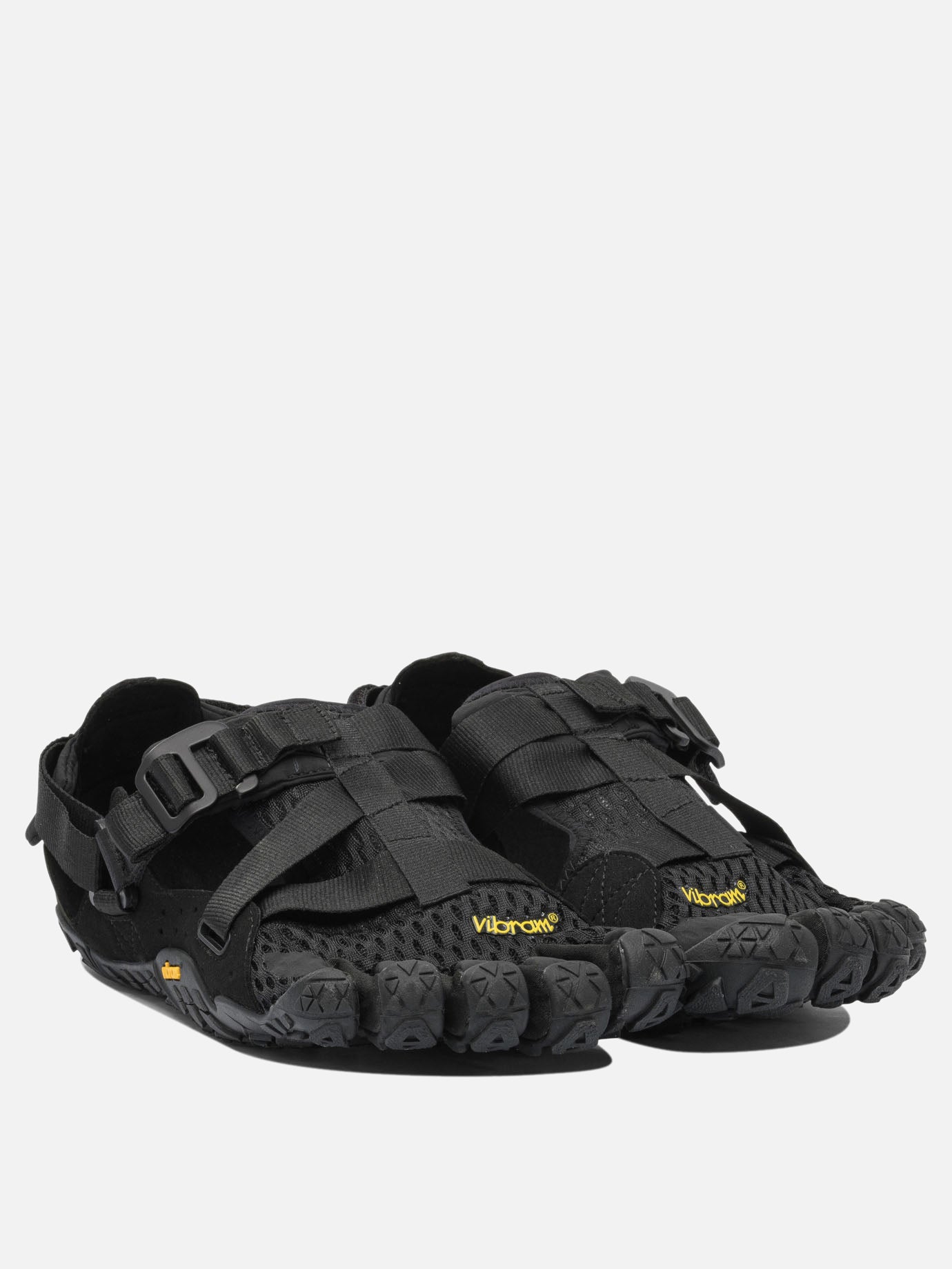 Low top sneakers 100% mesh - 100% rubber  Black - Vibram Men | PDP | VIETTI Online Store | Zoom-Modal_2

