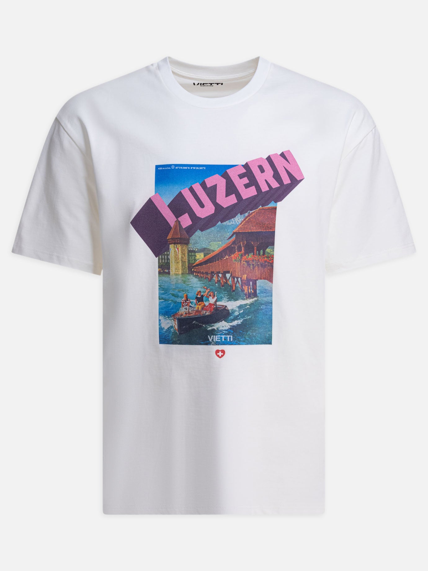 VIETTI Merchandise Crew-neck T-shirt &quot;Luzern&quot; 21147044_XS White thumbnail_1