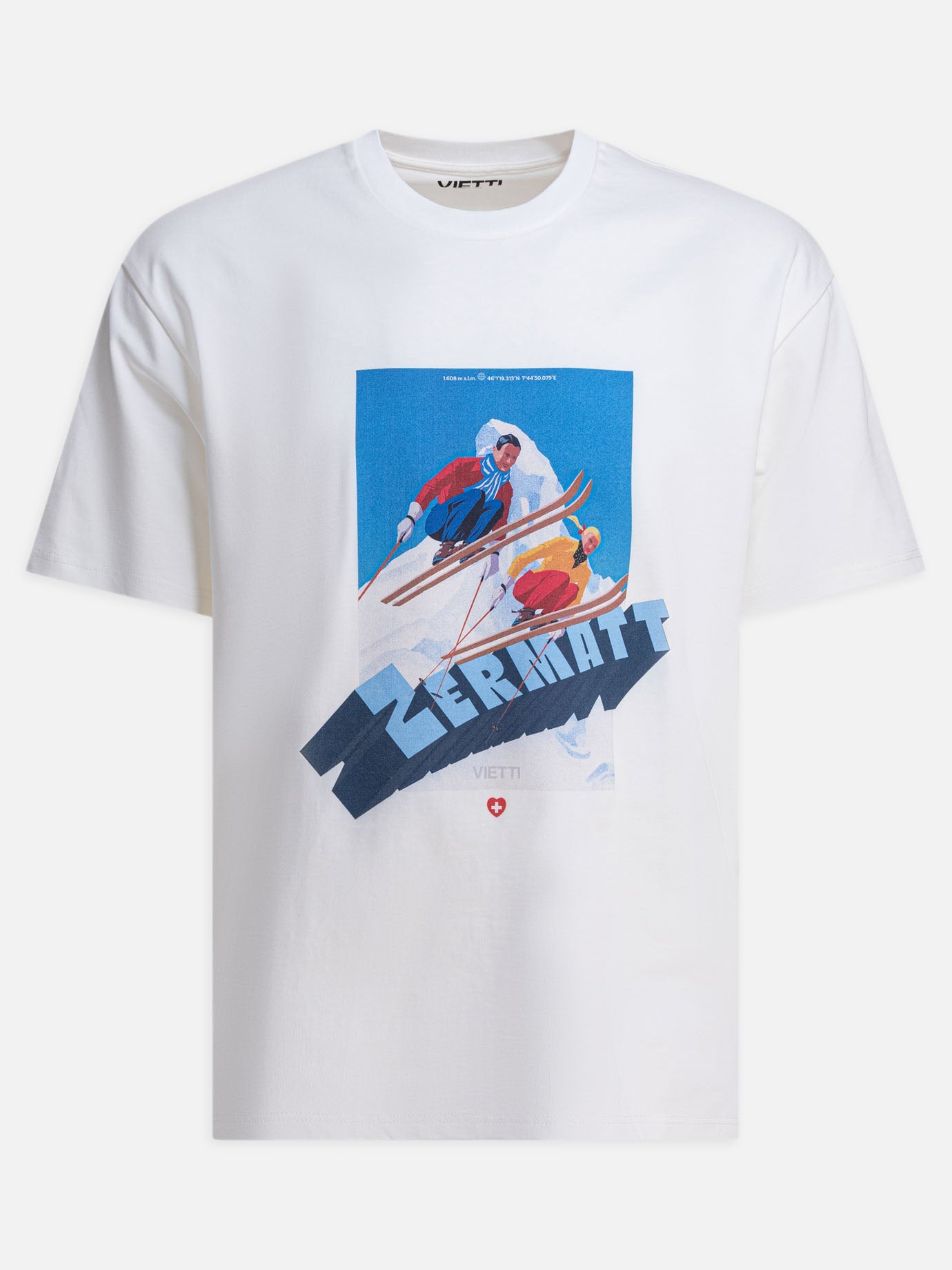 Crewneck t-shirts Print  White - VIETTI Merchandise Men | PDP | VIETTI Online Store | Zoom-Modal
