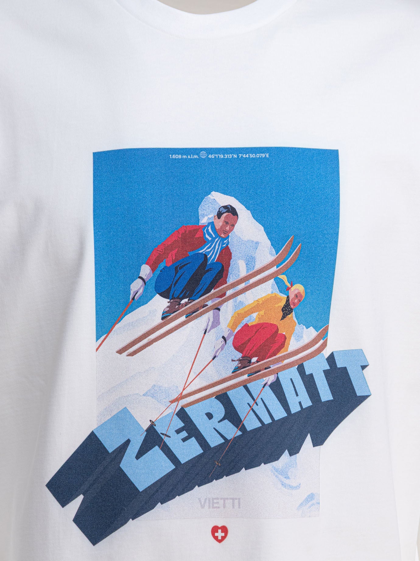 Crewneck t-shirts Print  White - VIETTI Merchandise Men | PDP | VIETTI Online Store | thumbnail_3