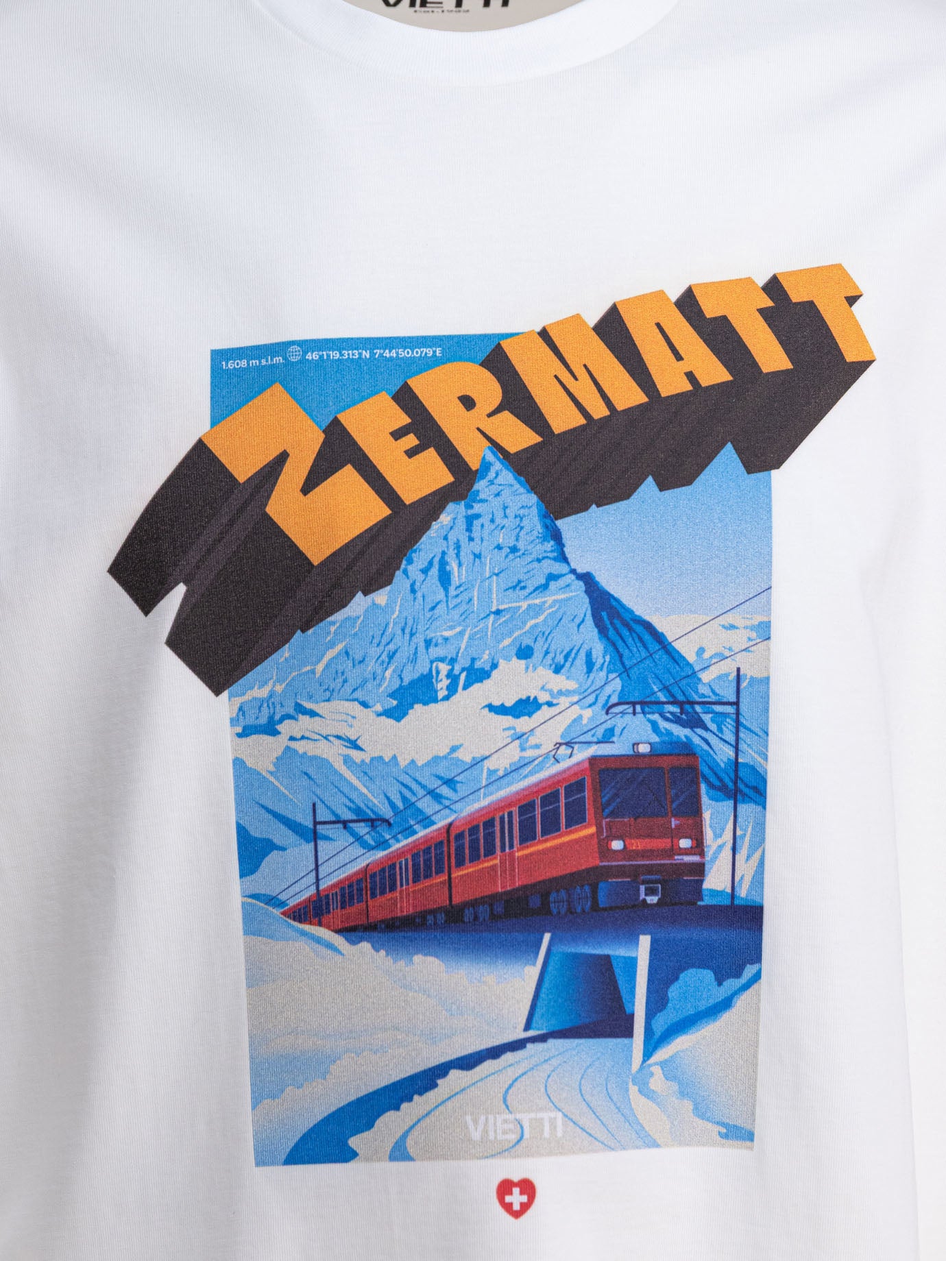 Crewneck t-shirts Print  White - VIETTI Merchandise Men | PDP | VIETTI Online Store | thumbnail_3