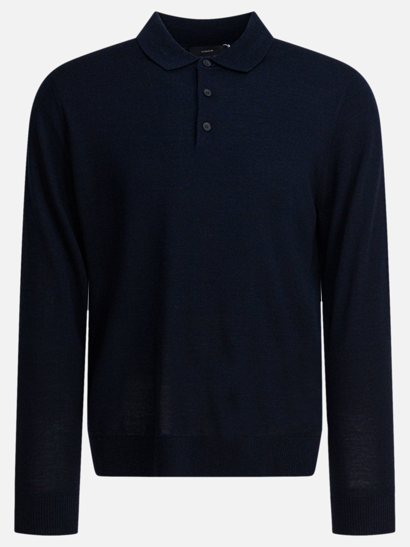 Polo shirts with buttons Solid colour  Blue - Vince Men | PDP | VIETTI Online Store | thumbnail