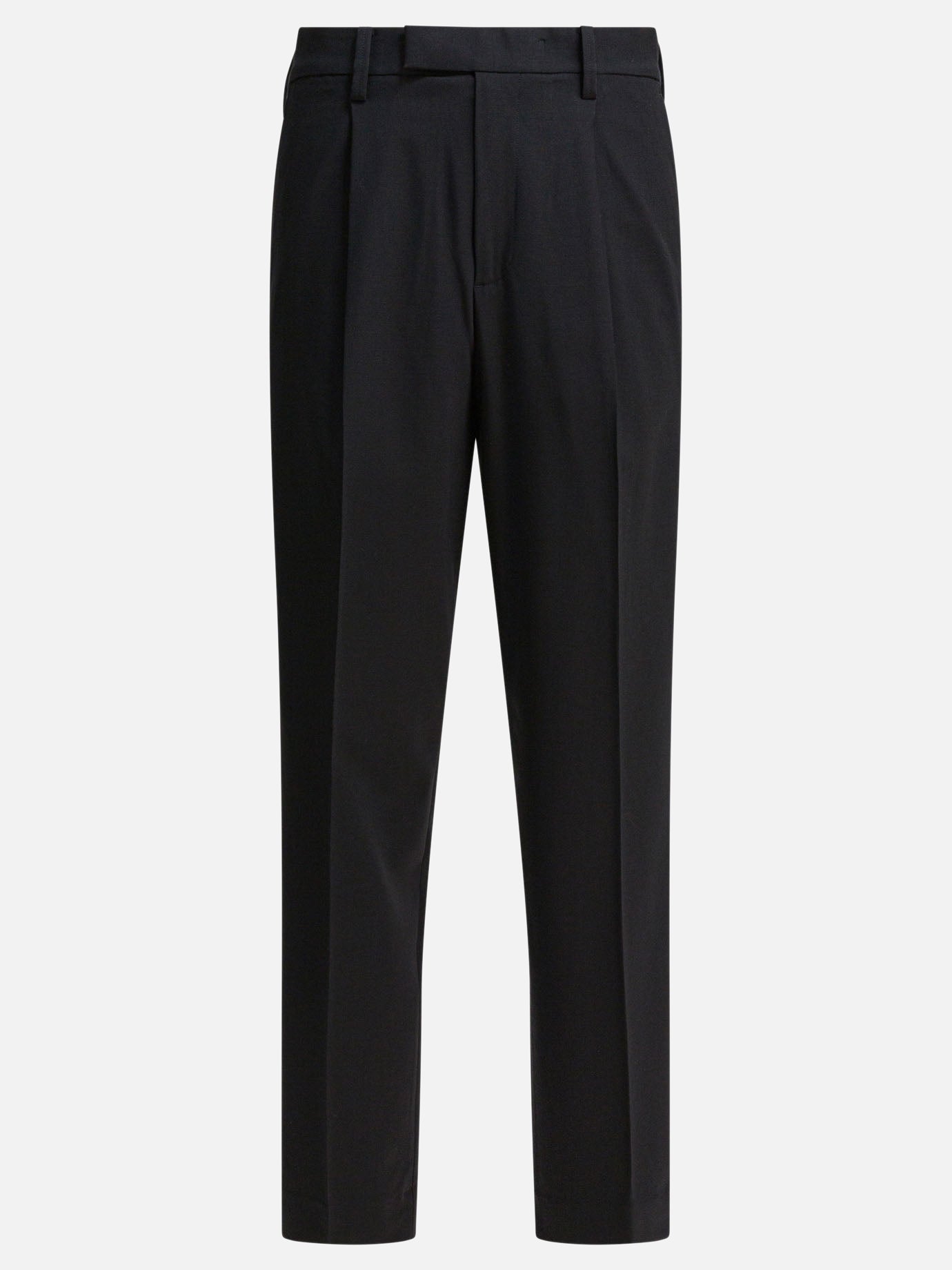 Vince Pleated "Louie Relaxed" trousers Black