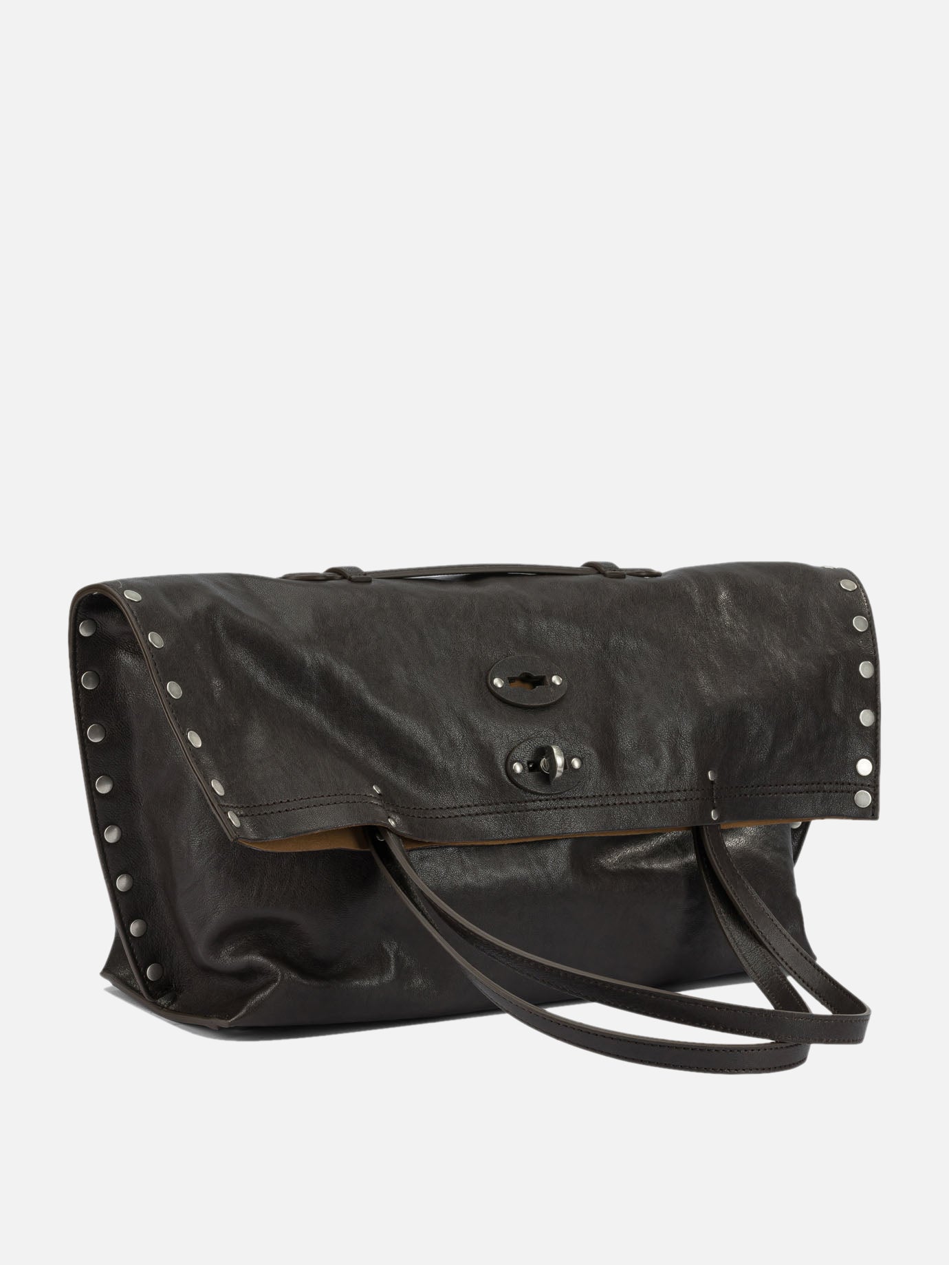Medium bags 100% leather  Brown - Zanellato Women | PDP | VIETTI Online Store | thumbnail_2