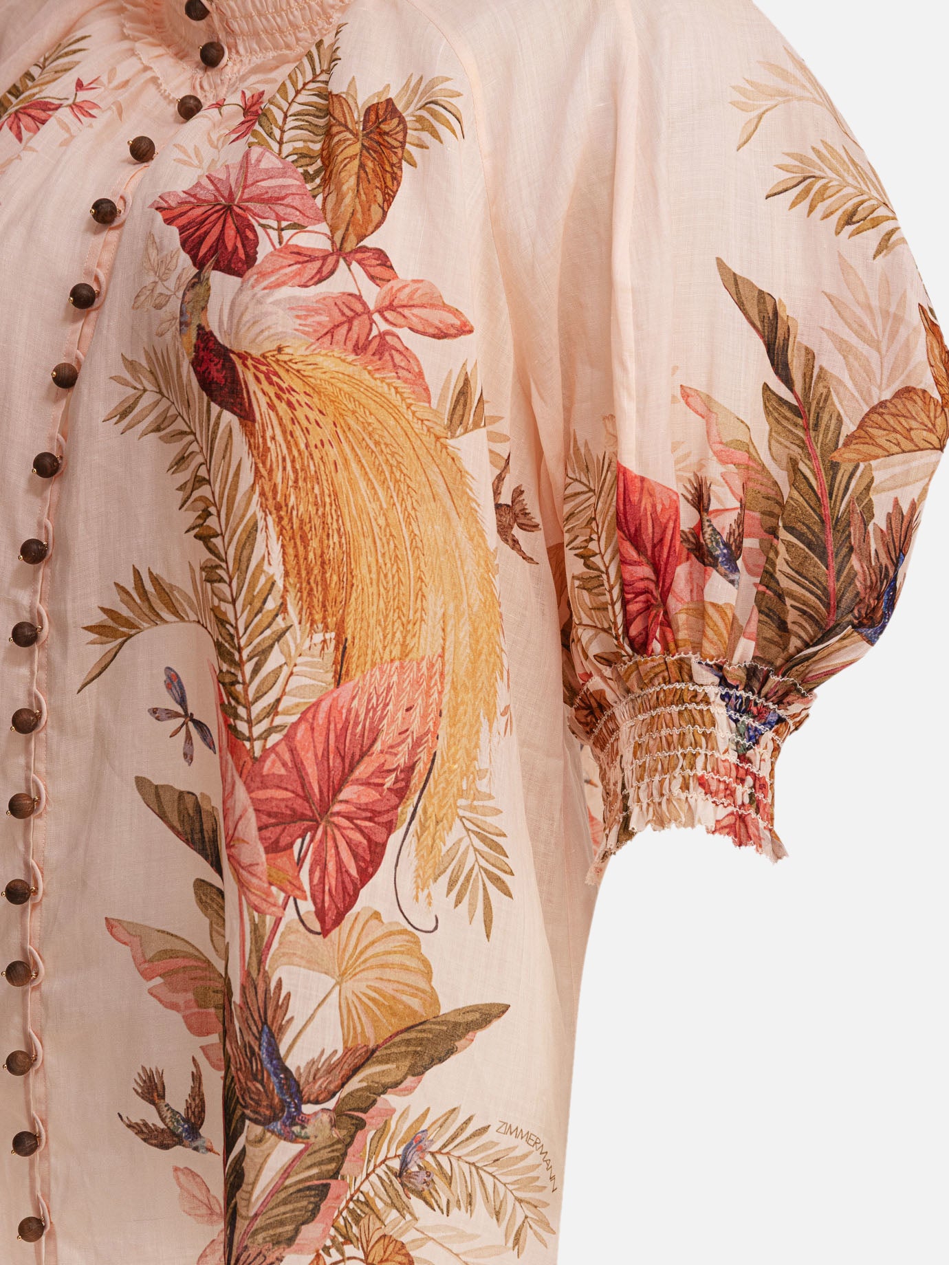 Casual shirts Floral  Beige - Zimmermann Women | PDP | VIETTI Online Store | Zoom-Modal_2
