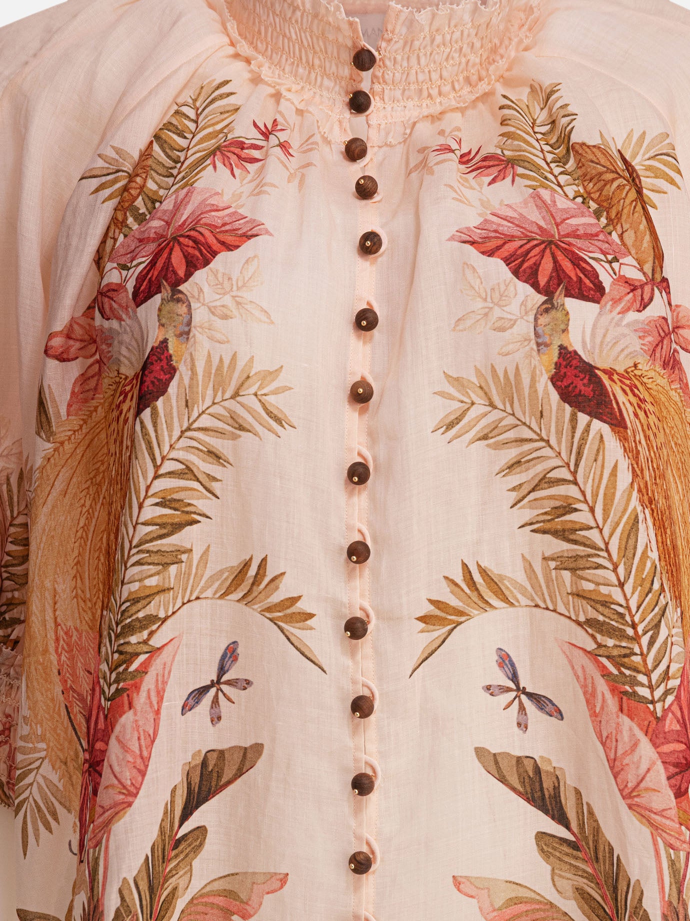 Casual shirts Floral  Beige - Zimmermann Women | PDP | VIETTI Online Store | Zoom-Modal_8
